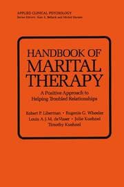 Cover von Handbook of Marital Therapy: A Positive Approach to Helping Troubled Relationships