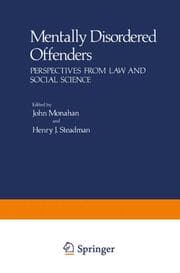 Cover von Mentally Disordered Offenders