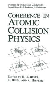 Cover von Coherence in Atomic Collision Physics
