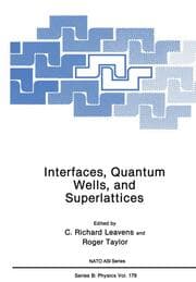 Cover von Interfaces, Quantum Wells, and Superlattices