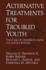 Cover von Alternative Treatments for Troubled Youth