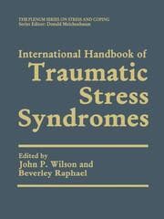 Cover von International Handbook of Traumatic Stress Syndromes
