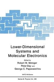 Cover von Lower-Dimensional Systems and Molecular Electronics