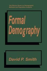 Cover von Formal Demography