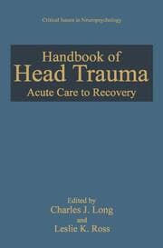 Cover von Handbook of Head Trauma