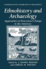 Cover von Ethnohistory and Archaeology