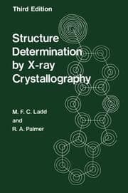 Cover von Structure Determination by X-ray Crystallography