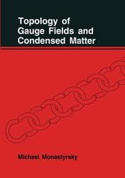 Cover von Topology of Gauge Fields and Condensed Matter