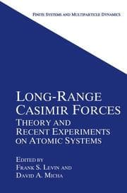 Cover von Long-Range Casimir Forces: Theory and Recent Experiments on Atomic Systems