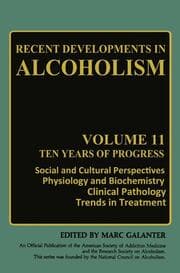 Cover von Recent Developments in Alcoholism