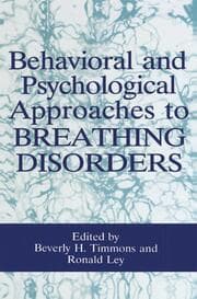Cover von Behavioral and Psychological Approaches to Breathing Disorders