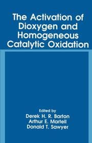 Cover von The Activation of Dioxygen and Homogeneous Catalytic Oxidation