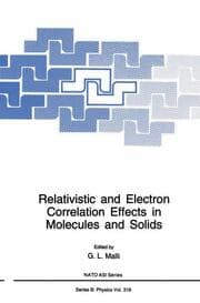 Cover von Relativistic and Electron Correlation Effects in Molecules and Solids