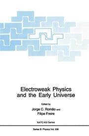 Cover von Electroweak Physics and the Early Universe