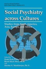 Cover von Social Psychiatry across Cultures