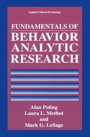 Cover von Fundamentals of Behavior Analytic Research
