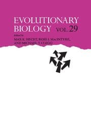 Cover von Evolutionary Biology
