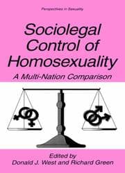 Cover von Sociolegal Control of Homosexuality