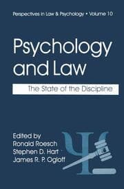 Cover von Psychology and Law