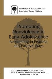 Cover von Promoting Non-Violence in Early Adolescence