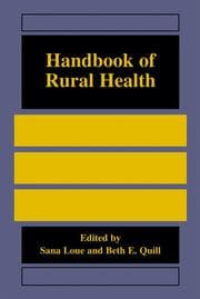 Cover von Handbook of Rural Health