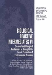 Cover von Biological Reactive Intermediates Vi