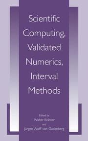 Cover von Scientific Computing, Validated Numerics, Interval Methods