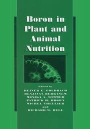 Cover von Boron in Plant and Animal Nutrition