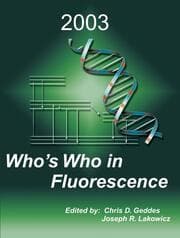 Cover von Whos Who in Fluorescence 2003