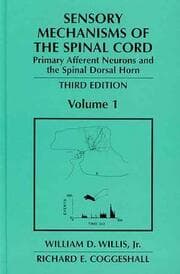 Cover von Sensory Mechanisms of the Spinal Cord