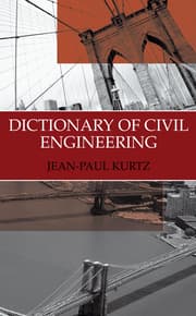 Cover von Dictionary of Civil Engineering