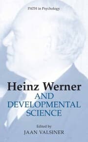 Cover von Heinz Werner and Developmental Science