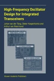 Cover von High-Frequency Oscillator Design for Integrated Transceivers
