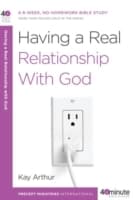 Cover von Having a Real Relationship with God