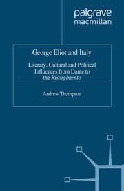 Cover von George Eliot and Italy