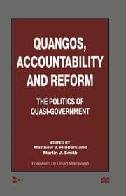 Cover von Quangos, Accountability and Reform