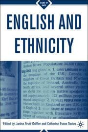 Cover von English and Ethnicity
