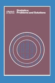 Cover von Statistics: Problems and Solutions
