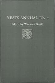 Cover von Yeats Annual No 6