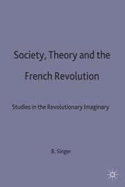 Cover von Society, Theory and the French Revolution