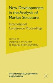 Cover von New Developments in Analysis of Market Structure