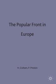 Cover von The Popular Front in Europe