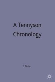 Cover von A Tennyson Chronology