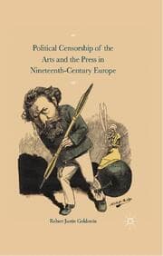 Cover von Political Censorship of the Arts and the Press in Nineteenth-Century
