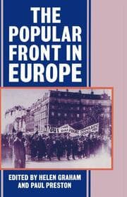 Cover von The Popular Front in Europe