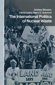 Cover von The International Politics of Nuclear Waste