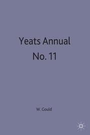 Cover von Yeats Annual No. 11
