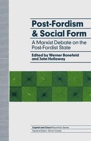 Cover von Post-Fordism and Social Form