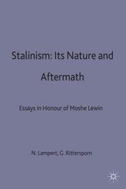 Cover von Stalinism: Its Nature and Aftermath