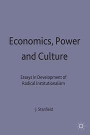 Cover von Economics, Power and Culture